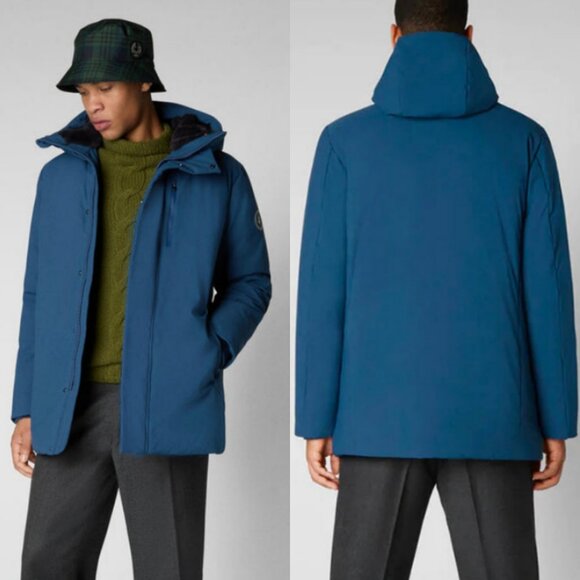 SAVE THE DUCK Men's Antoine Fur Lined Parka - Picture 2 of 4